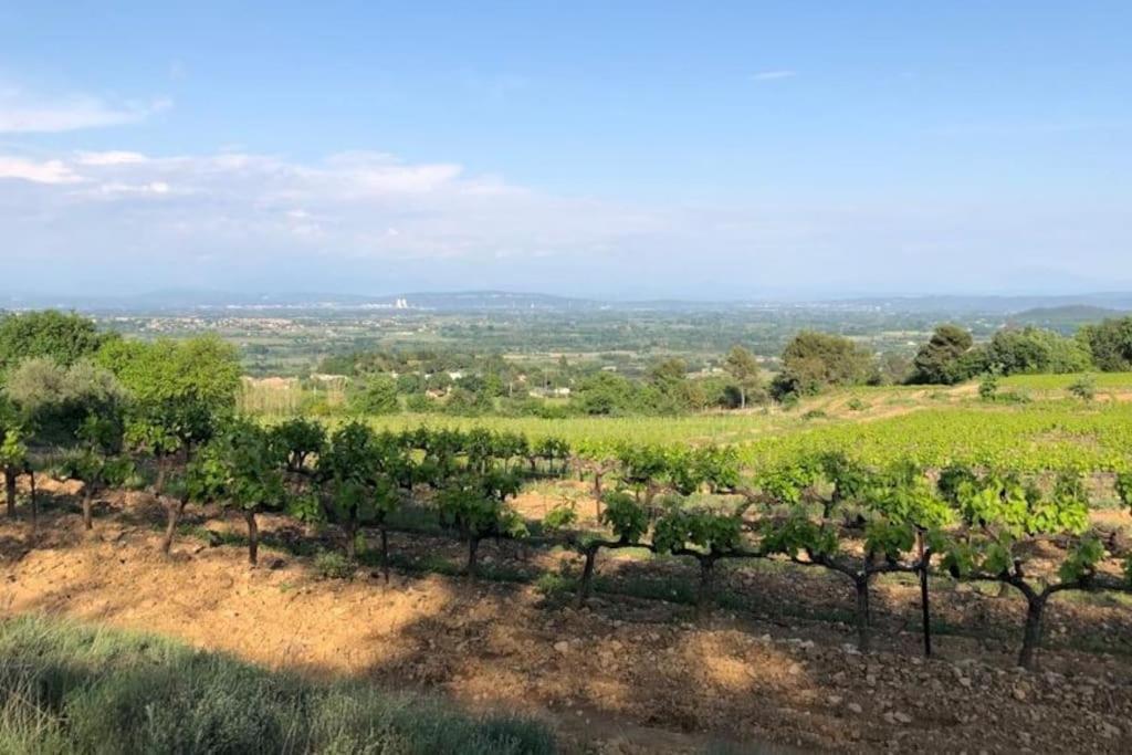 Appartement Tout Equipe En Rez-De-Jardin Entre Gard Et Ardeche Saint-Julien-de-Peyrolas Ngoại thất bức ảnh