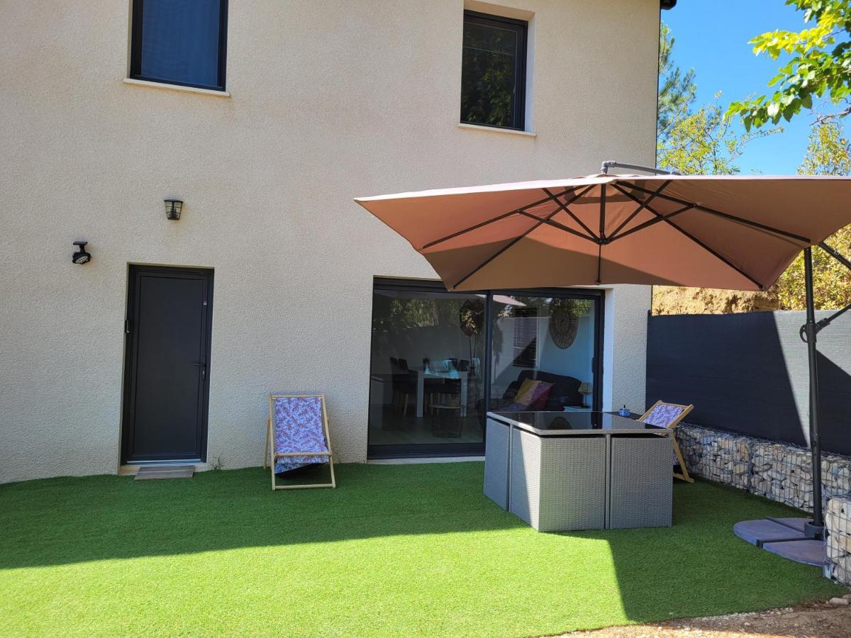 Appartement Tout Equipe En Rez-De-Jardin Entre Gard Et Ardeche Saint-Julien-de-Peyrolas Ngoại thất bức ảnh
