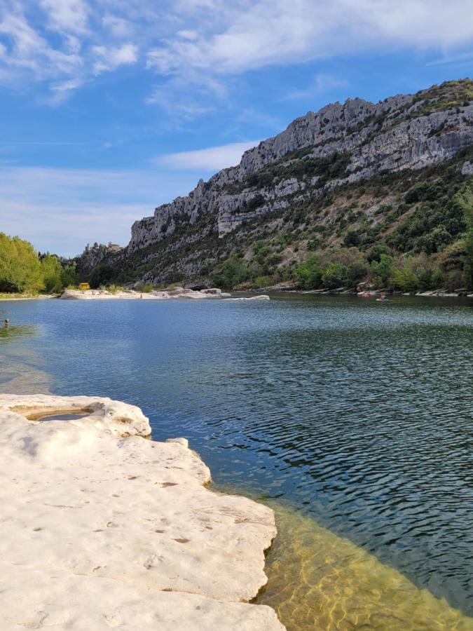 Appartement Tout Equipe En Rez-De-Jardin Entre Gard Et Ardeche Saint-Julien-de-Peyrolas Ngoại thất bức ảnh