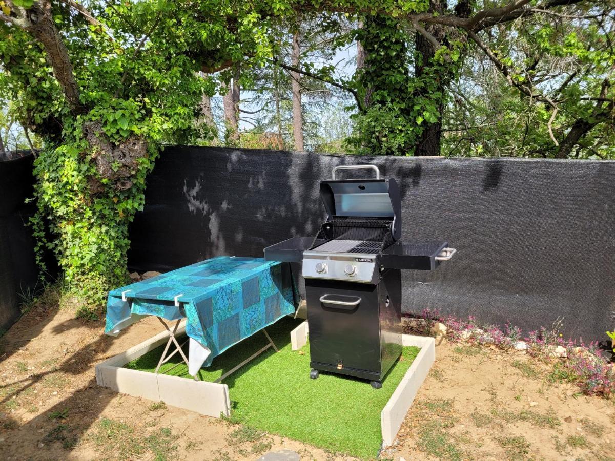 Appartement Tout Equipe En Rez-De-Jardin Entre Gard Et Ardeche Saint-Julien-de-Peyrolas Ngoại thất bức ảnh